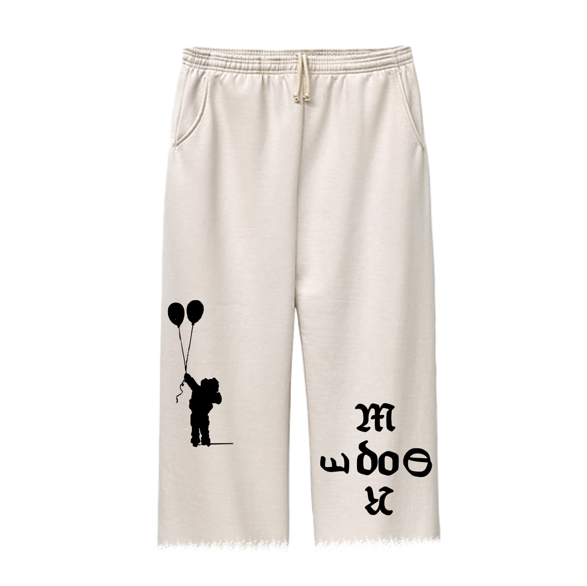"DREAMERS" CUT OFF SWEATS